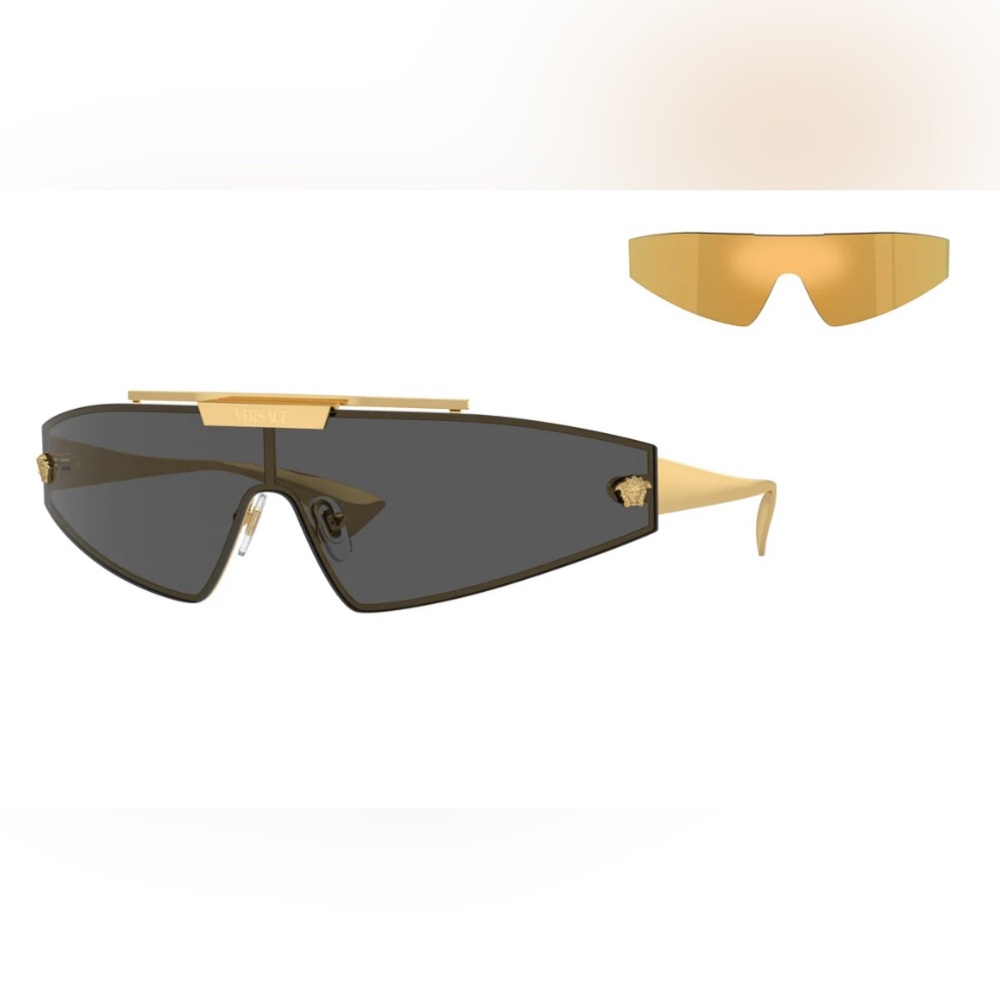 Versace 2265 Sunglasses. Comes with original case and 2 lens. Barely used - Picture 6 of 6